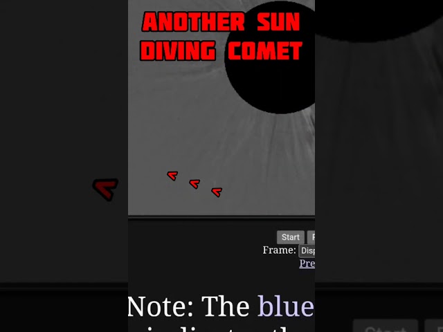 YET ANOTHER SUN DIVING COMET
