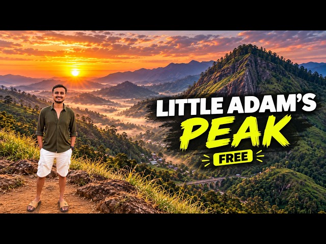 Is Little Adam's Peak Worth It? | Sunset Hike in Ella on a Budget