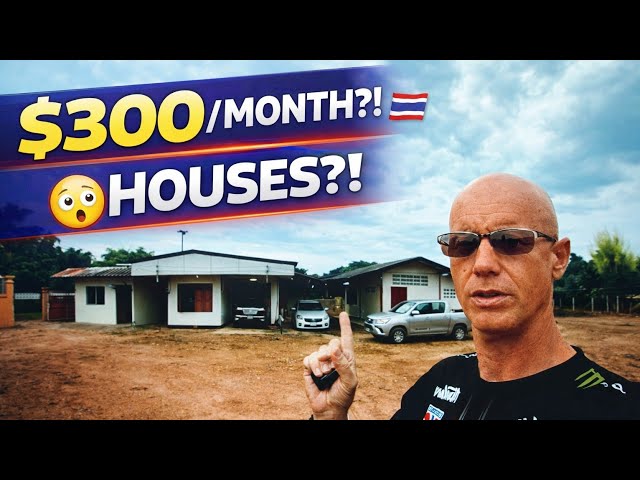 Cheap Thailand Living $300 House with 4 Buildings