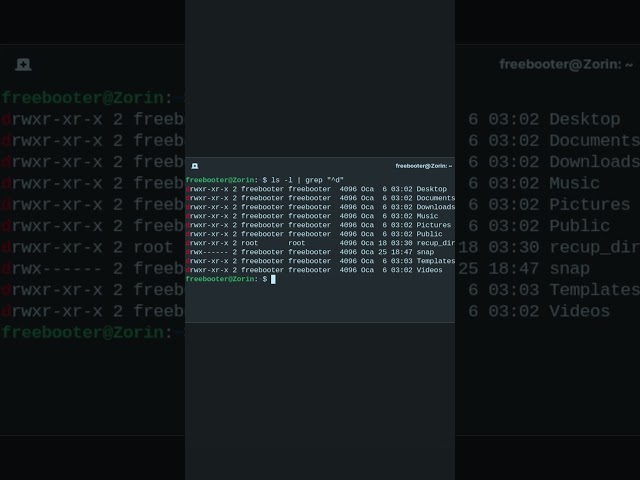 How to List only Directories in Linux