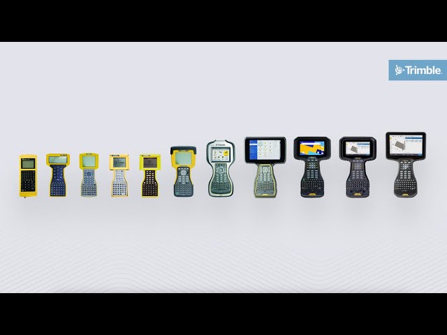 Trimble data collector evolution: A history of Geospatial field technology