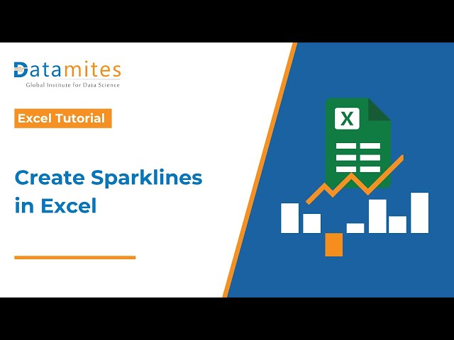 How to Create sparklines in Excel | Excel Tutorials | Datamites