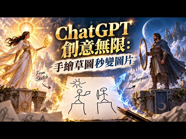 ChatGPT Unleashed: Turn Your Sketches into Stunning Images Instantly