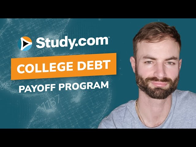 Study.com College Debt Payoff Program - Wipe Out Your Student Loans!