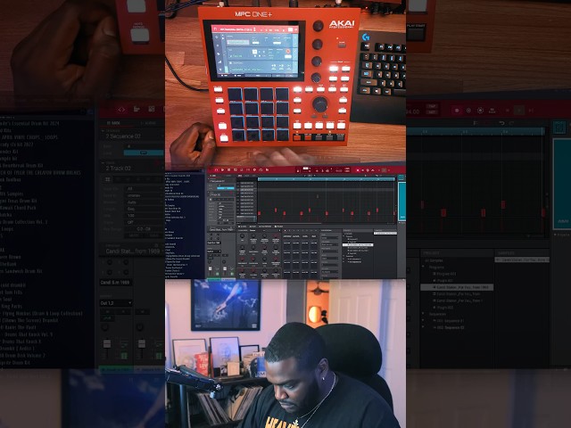 Building a beat for the greatest rapper alive #jayz #mpc #beatmaking