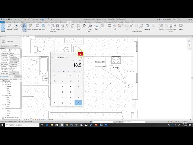 Video 16: Revit 2020 Kitchen Design