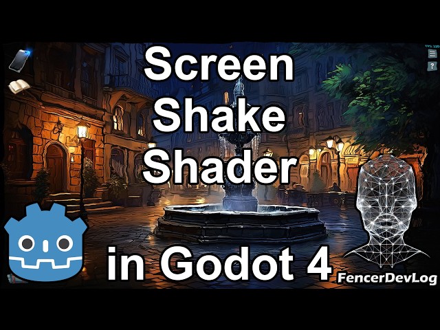 Godot 4: Screen shake shader (tutorial)