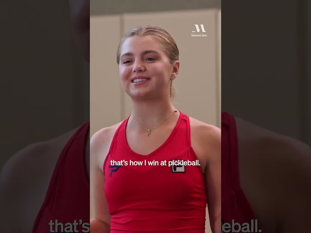 Anna Leigh Waters shares her #pickleball secrets