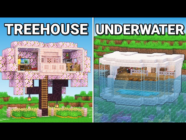 Minecraft: 3 SIMPLE Starter Bases!
