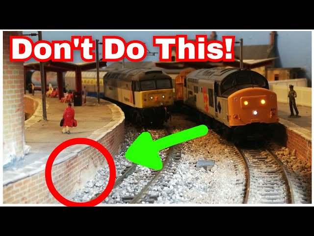 10 Model Railway mistakes you can avoid by watching this video!