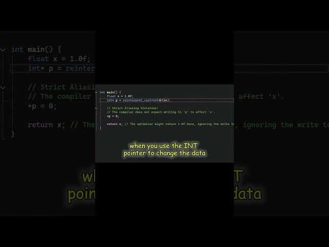 How reinterpret cast Breaks Your Optimizer 📉