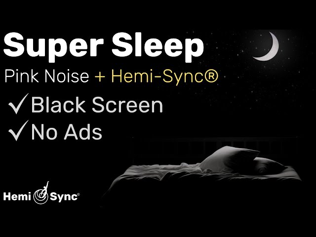 8 Hours of Relaxing Sleep Sounds | Super Sleep, Delta Waves, Pink Noise [No Ads]