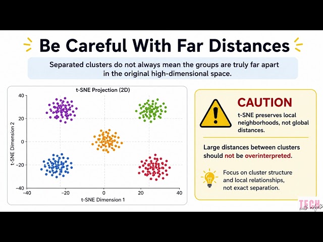 t-SNE Explained Simply | Dimensionality Reduction Basics