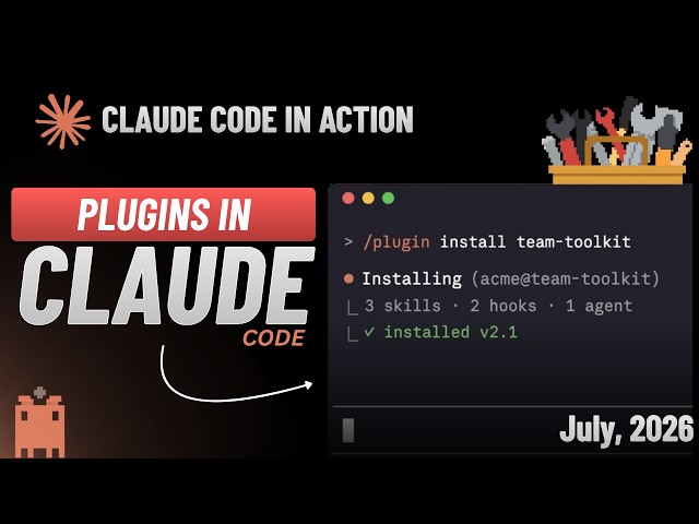 9. Plugins | Claude Code in Action | Claude course