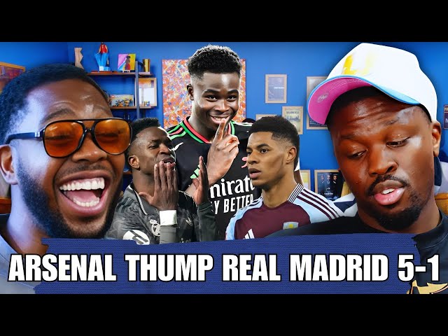 ARSENAL THUMP REAL MADRID 5-1, CHAMPIONS LEAGUE - THE LAST FOUR | 90s Baby Live Stream