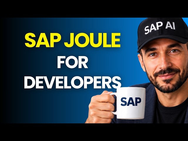 SAP Joule for Developers – Build Full-Stack SAP Apps with AI