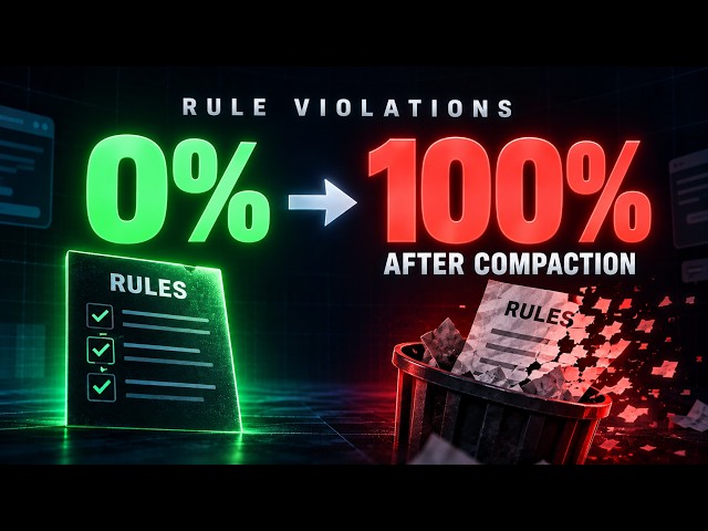 Your AI Agent Is Deleting Its Own Rules (Here's the Data)