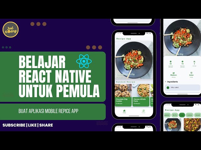 Belajar React Native ⚛️ untuk Pemula dari NOL sampai MAHIR