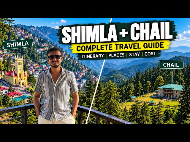 3 Days in Shimla & Chail Under ₹10,000 | Budget Guide, What to Skip & Where to Stay