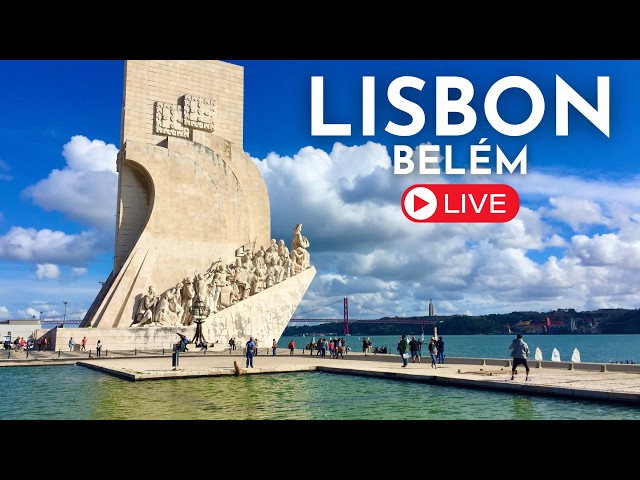 LISBON LIVE 🇵🇹 | Sunset atTorre de Belém & Lisbon Riverside (Go with the flow!)