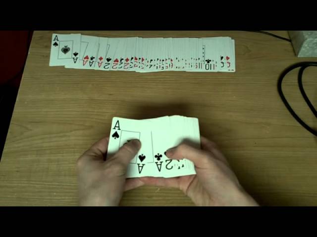 How to Do a Perfect Shuffle