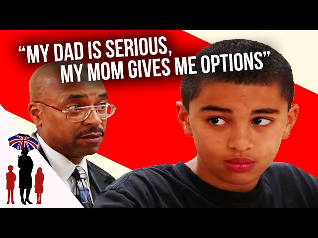 STRICT DAD struggles to connect with his two boys! | Supernanny USA