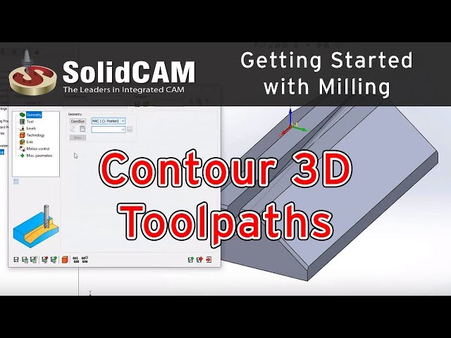 SolidCAM   Contour 3D