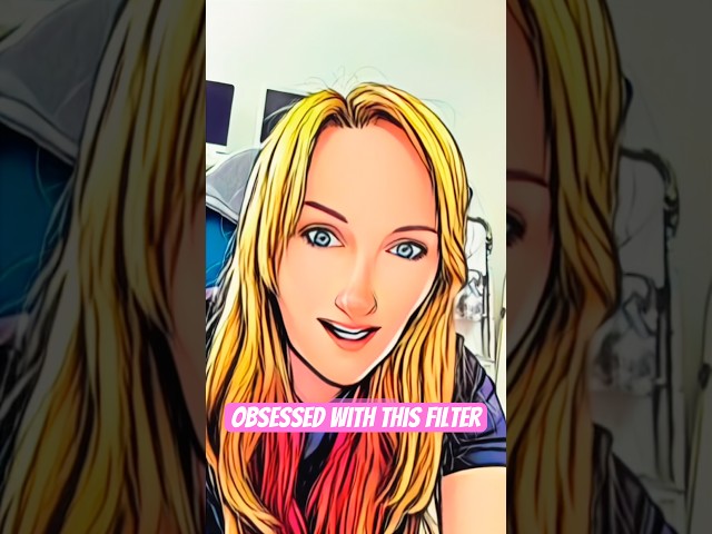 comic book style filter 💥 #filterchallenge