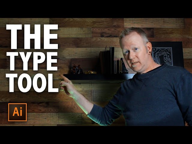 How To Use The TYPE TOOL In Adobe Illustrator CC 2020