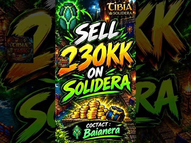 OMG!!! SELL ON SOLIDERA!!! #tibia #tibiabr #tibiaboss #tibiashorts #tibiagame