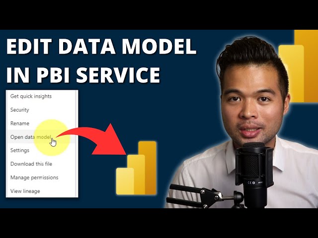 EDIT your DATA MODELS in POWER BI SERVICE // Beginners Guide to Power BI in 2023