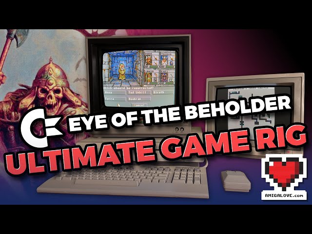 Eye of the Beholder for Commodore 128 - Ultimate Gaming Rig Setup
