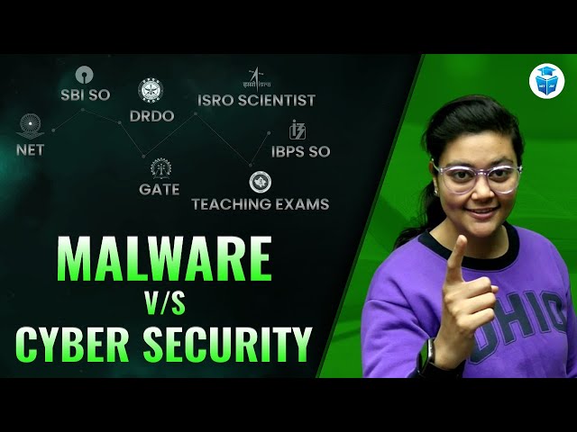 Malware & Cyber Security | Computer Science | UGC NET GATE DRDO ISRO