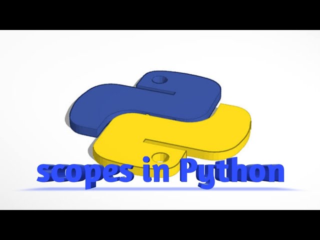 Scopes in Python