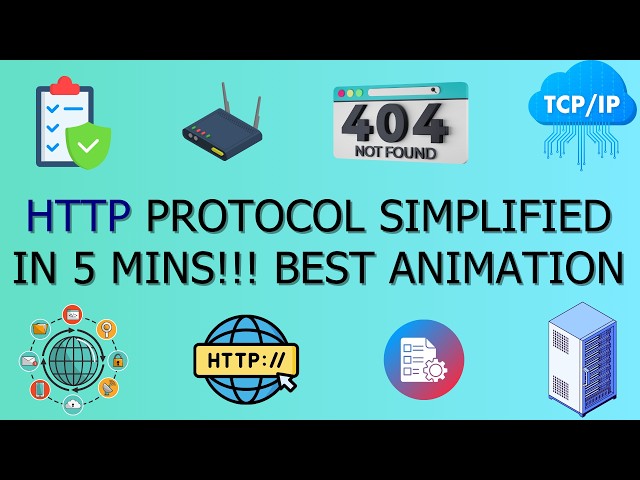 HTTP & HTTPS Protocol Explained in 5 Minutes | Best Animated Guide for Beginners
