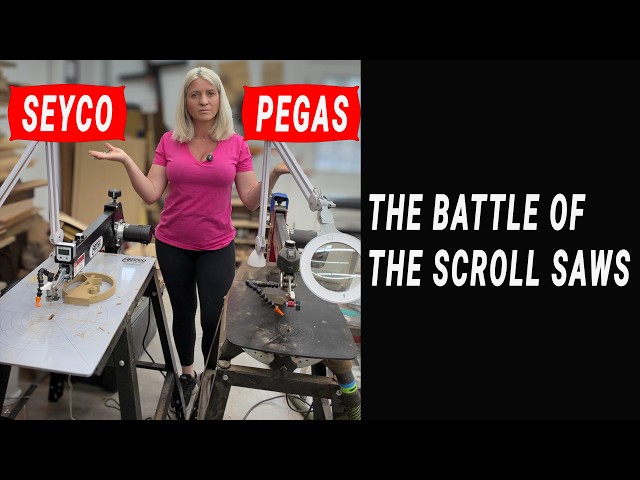 Don't buy the WRONG scroll saw. Seyco vs Pegas! Scroll saw comparison and review