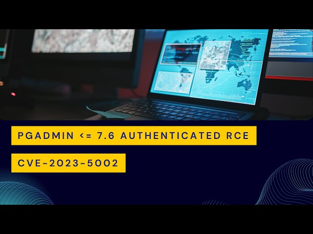 CVE-2023-5002: Authenticated RCE in pgAdmin ≤ 7.6 | POC #poc #rce #cve #pgadmin