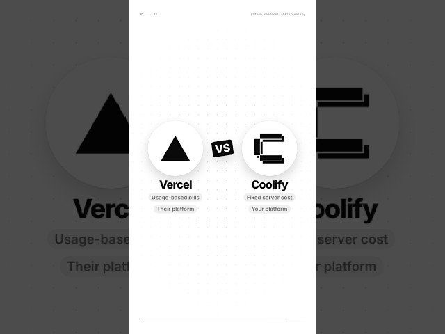Your Own Vercel on Any Server (Coolify) #coolify #vercel #opensource
