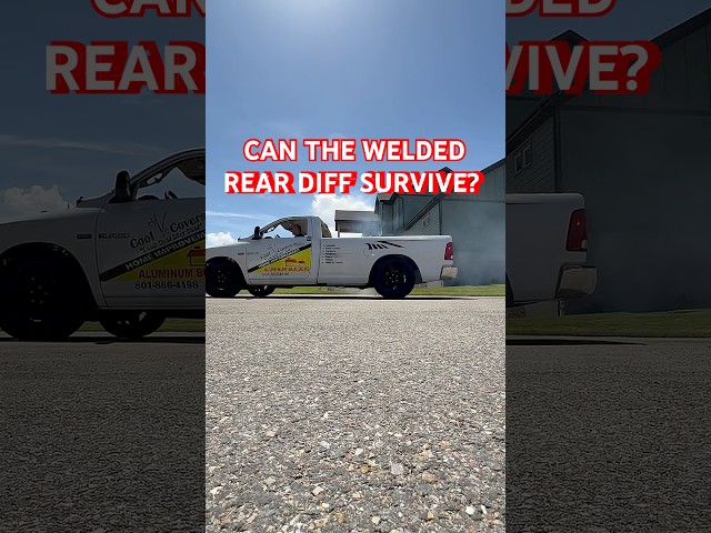 Did Our Welded Differential SURVIVE?#DriftTruck#BudgetBuild#TruckBuild#Drifting#CarBuild