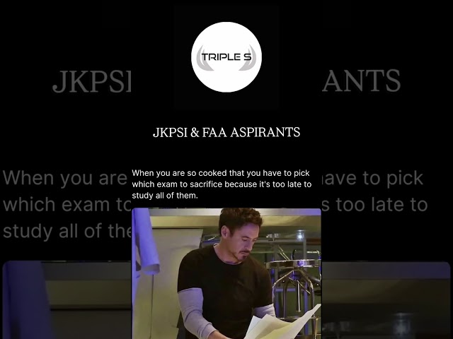 JKPSI and Finance Accounts Assistant Aspirants These Days - Bola tha Padh lo