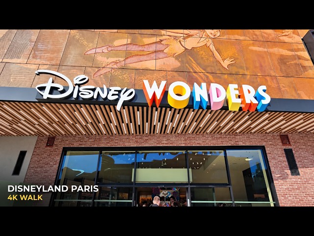 Disney Wonders 4K | Full Store Walkthrough | Disney Village, Disneyland Paris 2026