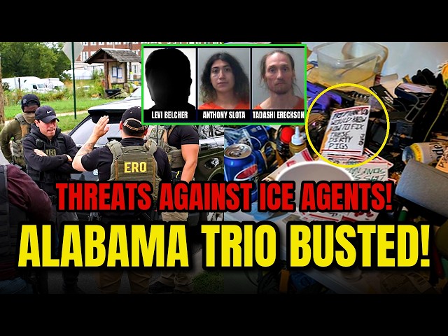 🚨BUSTED — 3 Armed Men ARRESTED in Alabama After Alleged ICE Threats!