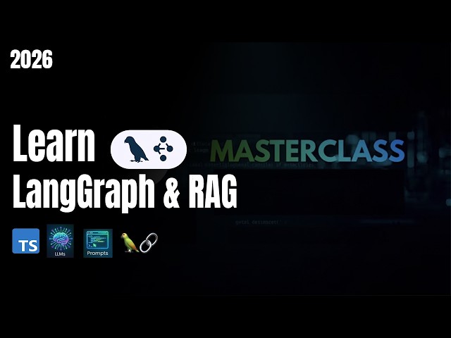 Complete LangGraph Tutorial Beginner To Advance 2026 | RAG-Full-Course