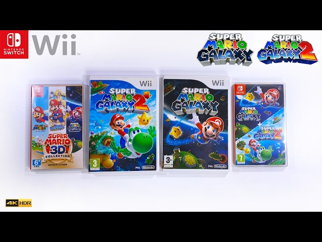 My Super Mario Galaxy Games Collection