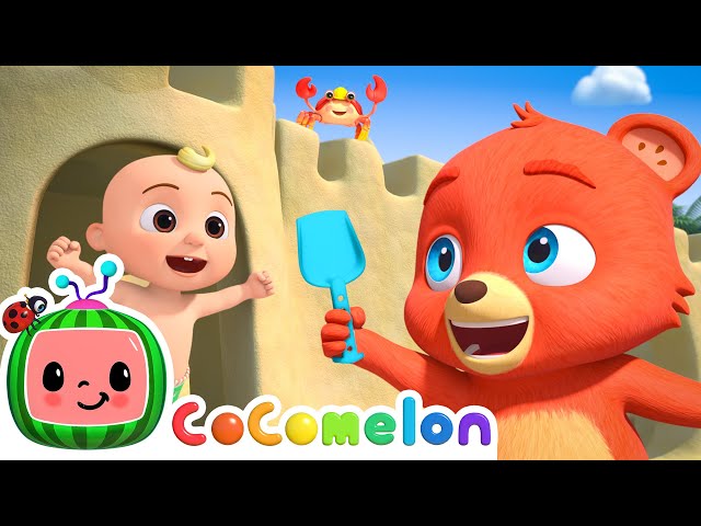 If You're Happy and You Know It 😃 Boba the Bear and JJ at the Beach | NEW ⛱️ CoComelon Animal Time