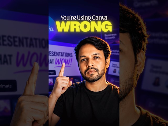 🤦🏻‍♂️ You’re Using CANVA Wrong… Here’s Why! #canvatricks #canvatutorial
