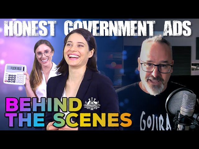 Honest Government Ads | Behind the Scenes 7