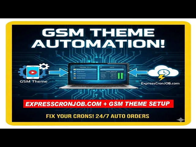 Ultimate Guide: Setup GSM Theme with ExpressCronJOB.com (Step-by-Step)