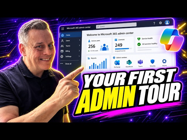 Microsoft 365 New Admin Portal - 2026 Beginner Guide!