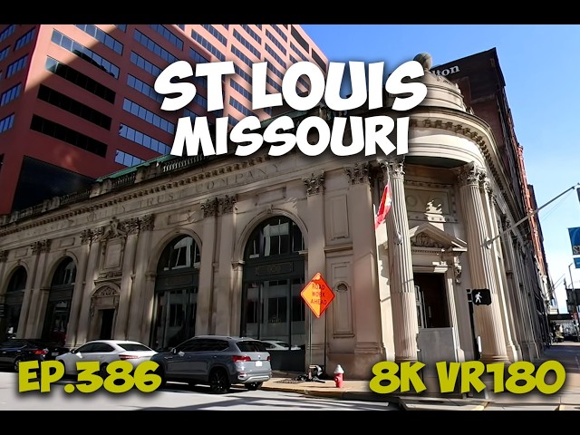 Ep.386 St Louis Missouri - Federal Reserve Bank & Eighth District Economic Power 8K VR180 3D Travel